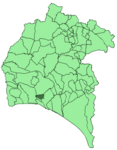 Map of Aljaraque (Huelva)